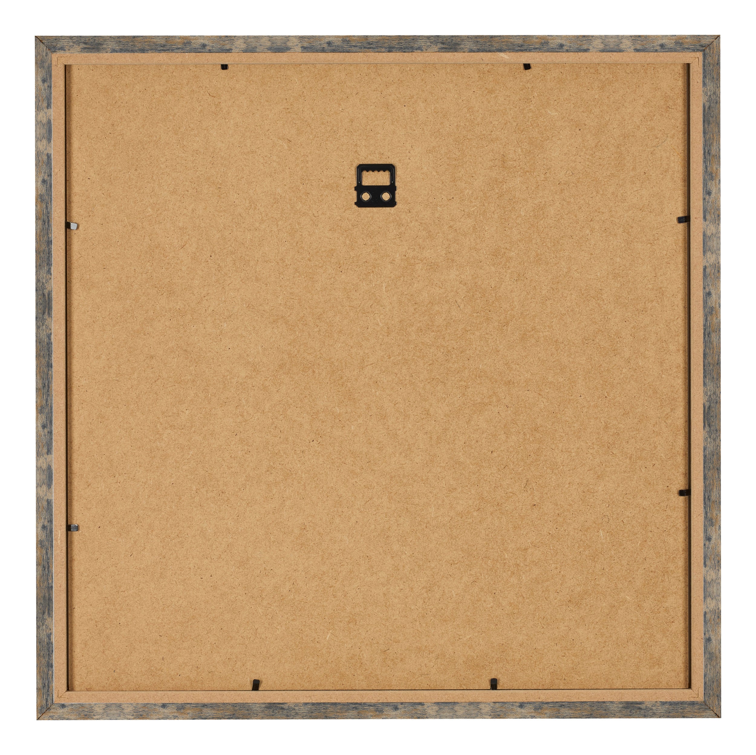 Photo Frame 25x25cm Blue Gold Melange MDF Bologna Back | Yourdecoration.com