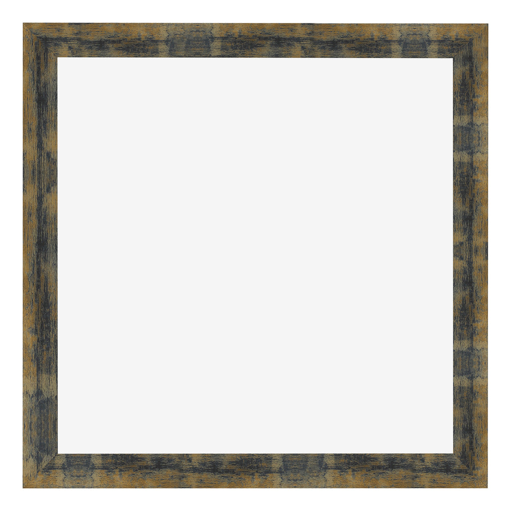 Photo Frame 25x25cm Blue Gold Melange MDF Pisa Front | Yourdecoration.com
