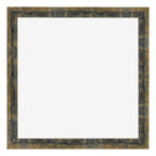 Photo Frame 25x25cm Blue Gold Melange MDF Pisa Front | Yourdecoration.com