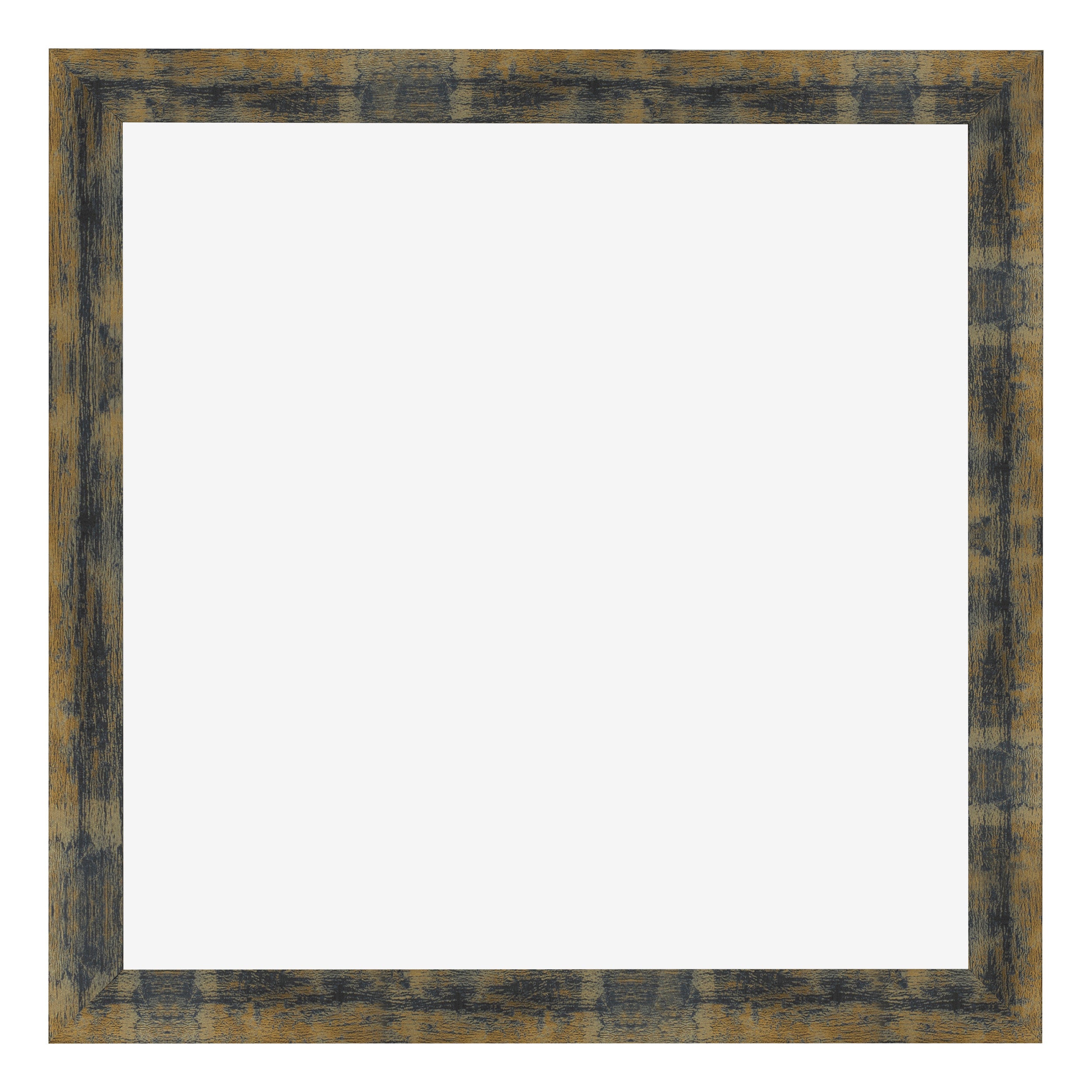 Photo Frame 25x25cm Blue Gold Melange MDF Pisa Front | Yourdecoration.com