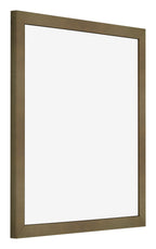 Photo Frame 25x25cm Bronze Design MDF Bologna Front Oblique | Yourdecoration.com