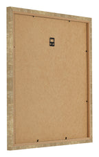 Photo Frame 25x25cm Gold Antique MDF Bologna Back Oblique | Yourdecoration.com