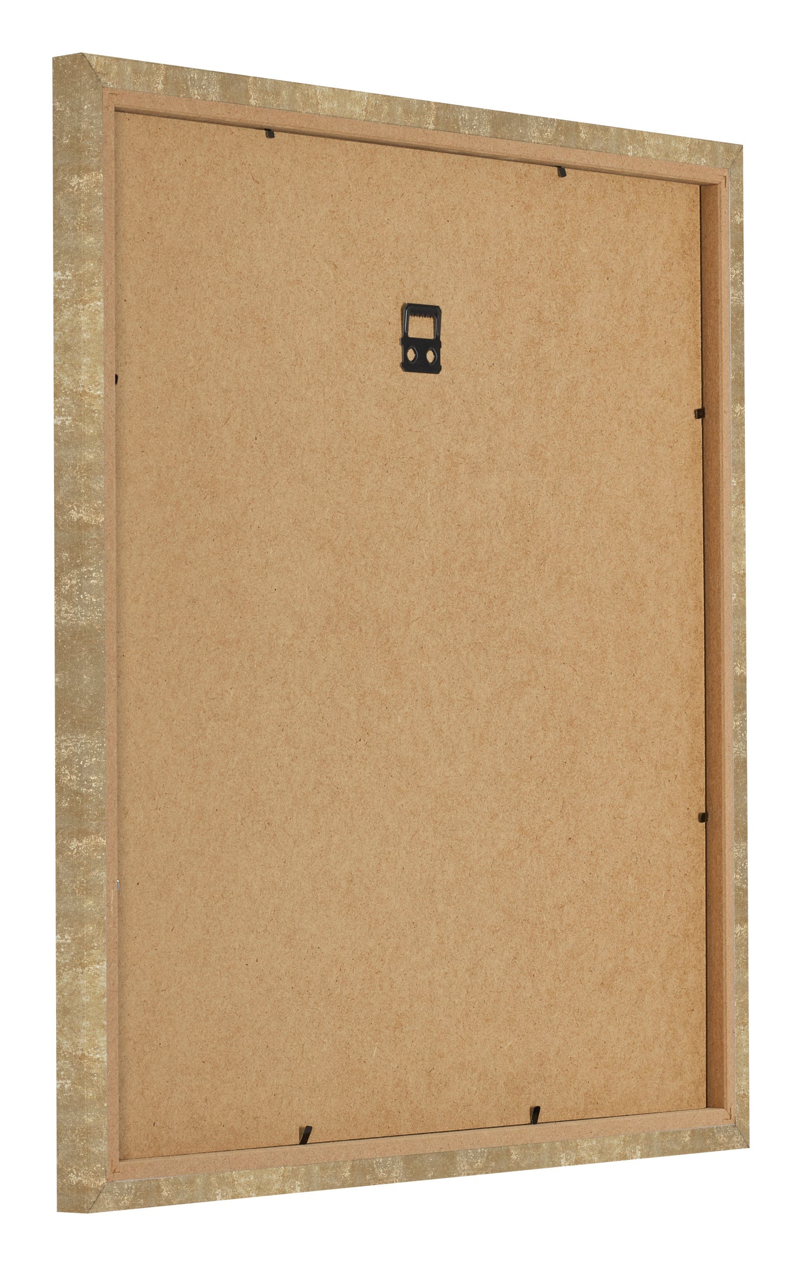 Photo Frame 25x25cm Gold Antique MDF Bologna Back Oblique | Yourdecoration.com