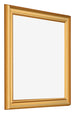 Photo Frame 25x25cm Gold Matte MDF Lazio Front Oblique | Yourdecoration.com