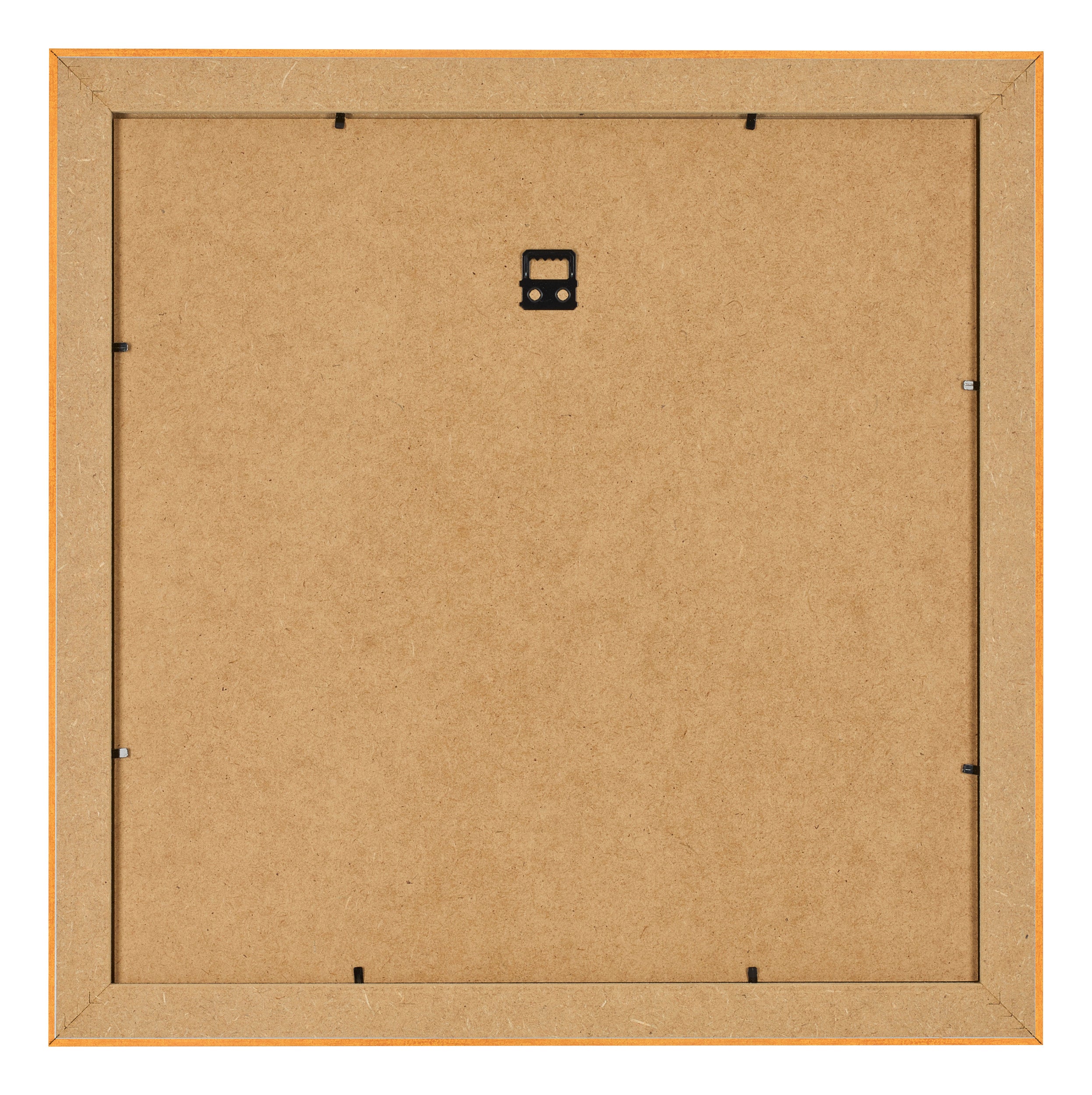 Photo Frame 25x25cm Orange MDF Pisa Back | Yourdecoration.com