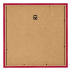 Photo Frame 25x25cm Red MDF Bologna Back | Yourdecoration.com