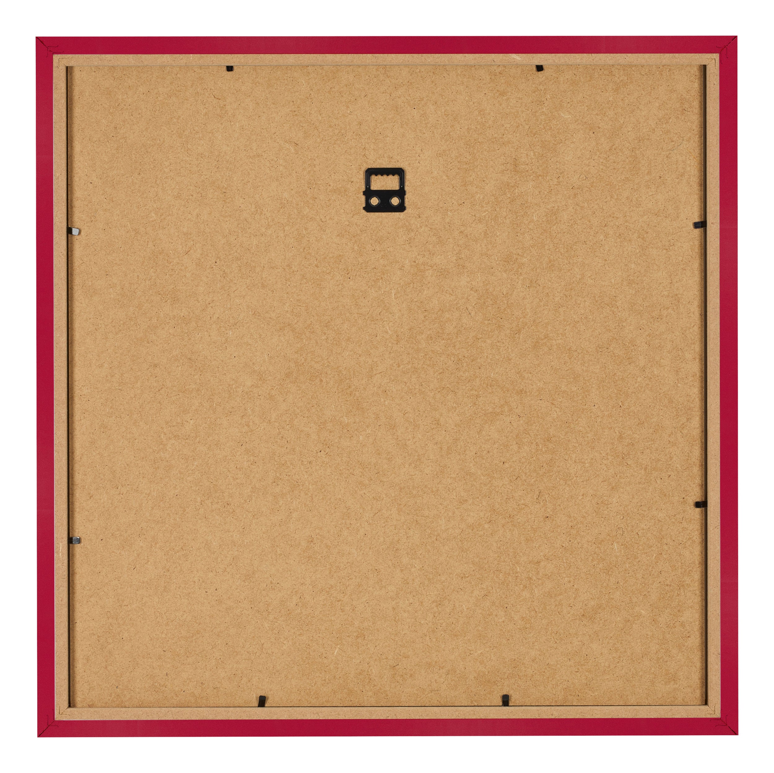 Photo Frame 25x25cm Red MDF Bologna Back | Yourdecoration.com
