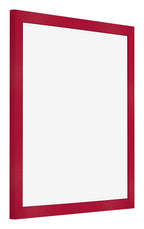 Photo Frame 25x25cm Red MDF Bologna Front Oblique | Yourdecoration.com