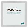 Photo Frame 25x25cm Stainless Steel MDF Bologna Front Size | Yourdecoration.com