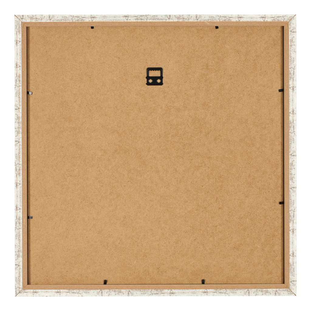 Photo Frame 25x25cm White Vintage MDF Bologna Back | Yourdecoration.com