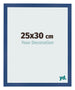 Photo Frame 25x30 cm Dark Blue MDF Bologna Front Size | Yourdecoration.com