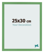 Photo Frame 25x30 cm Green MDF Bologna Front Size | Yourdecoration.com