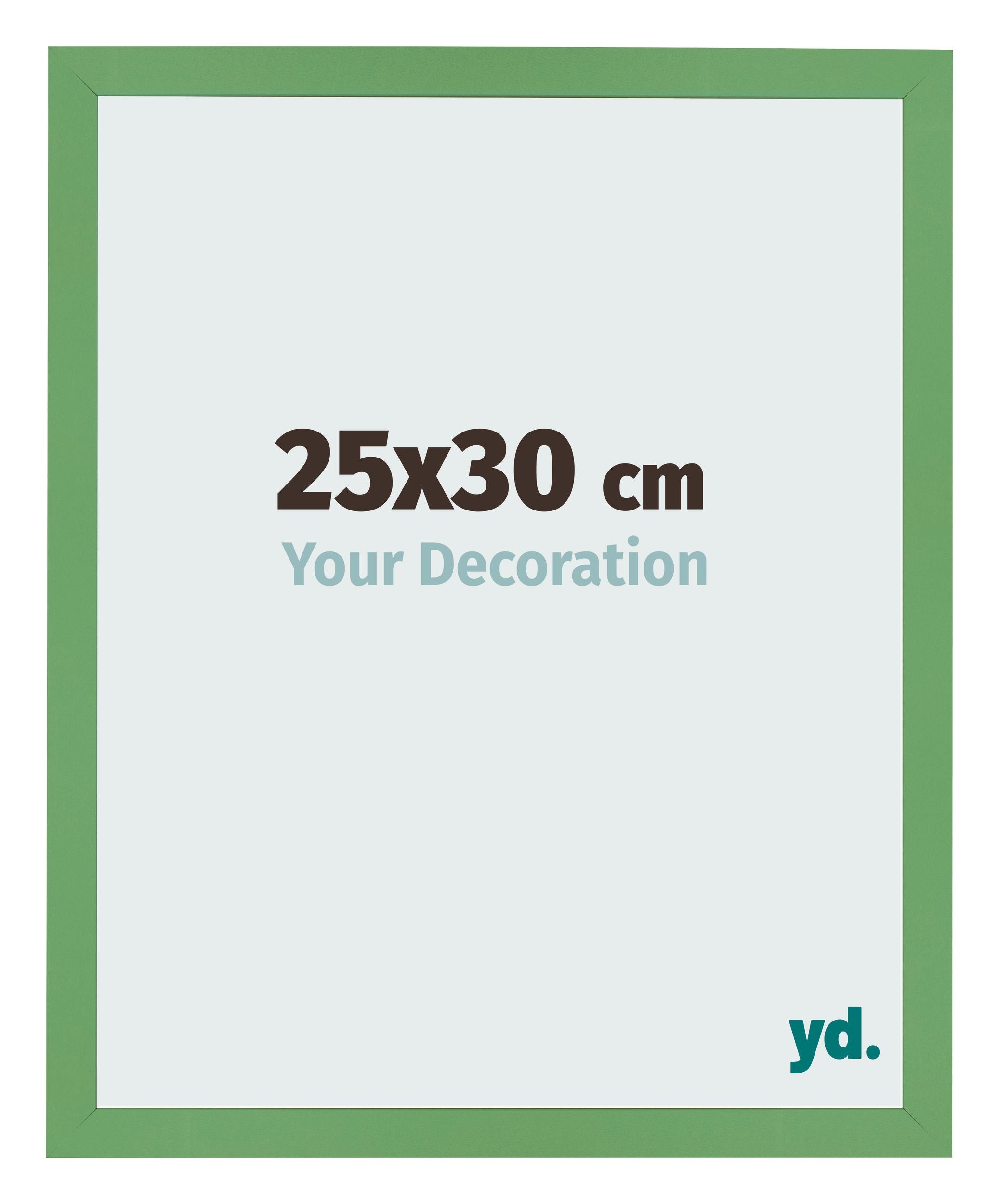 Photo Frame 25x30 cm Green MDF Bologna Front Size | Yourdecoration.com