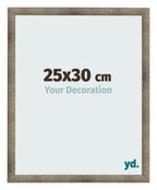 Photo Frame 25x30 cm Metal Vintage MDF Bologna Front Size | Yourdecoration.com