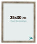 Photo Frame 25x30 cm Metal Vintage MDF Bologna Front Size | Yourdecoration.com