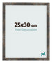 Photo Frame 25x30 cm Oxidized Metal MDF Bologna Front Size | Yourdecoration.com
