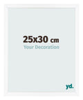 Photo Frame 25x30 cm White Matte MDF Bologna Front Size | Yourdecoration.com