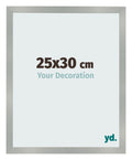 Photo Frame 25x30cm Aluminum Brushed MDF Bologna Front Size | Yourdecoration.com