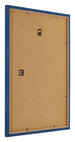 Photo Frame 25x30cm Dark Blue MDF Bologna Back Oblique | Yourdecoration.com