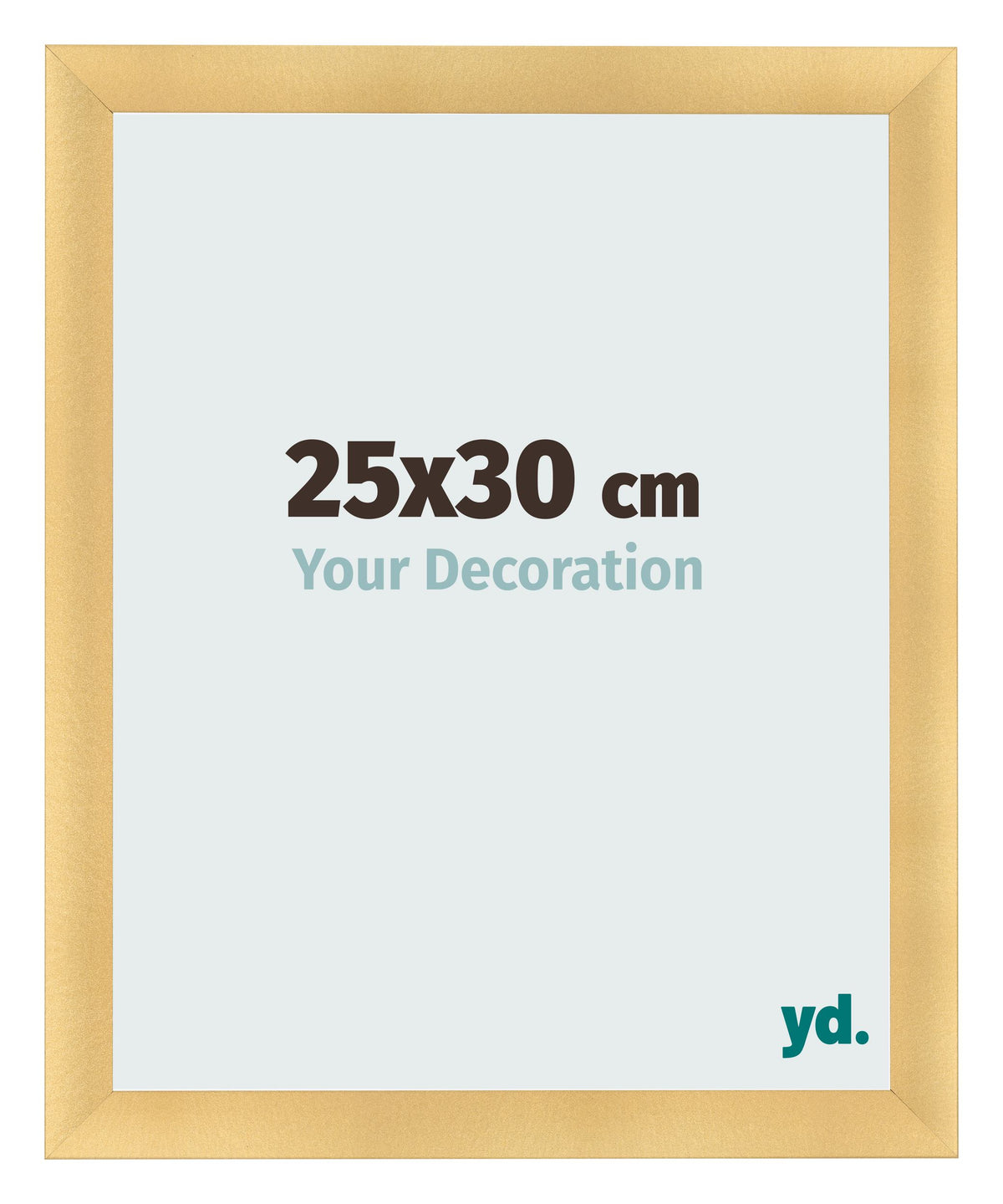 Photo Frame 25x30cm Gold Vintage MDF Pisa Front Size | Yourdecoration.com