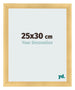 Photo Frame 25x30cm Gold Vintage MDF Pisa Front Size | Yourdecoration.com
