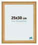 Photo Frame 25x30cm Pine Woodgrain MDF Lazio Front Size | Yourdecoration.com