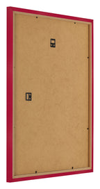 Photo Frame 25x30cm Red MDF Bologna Back Oblique | Yourdecoration.com