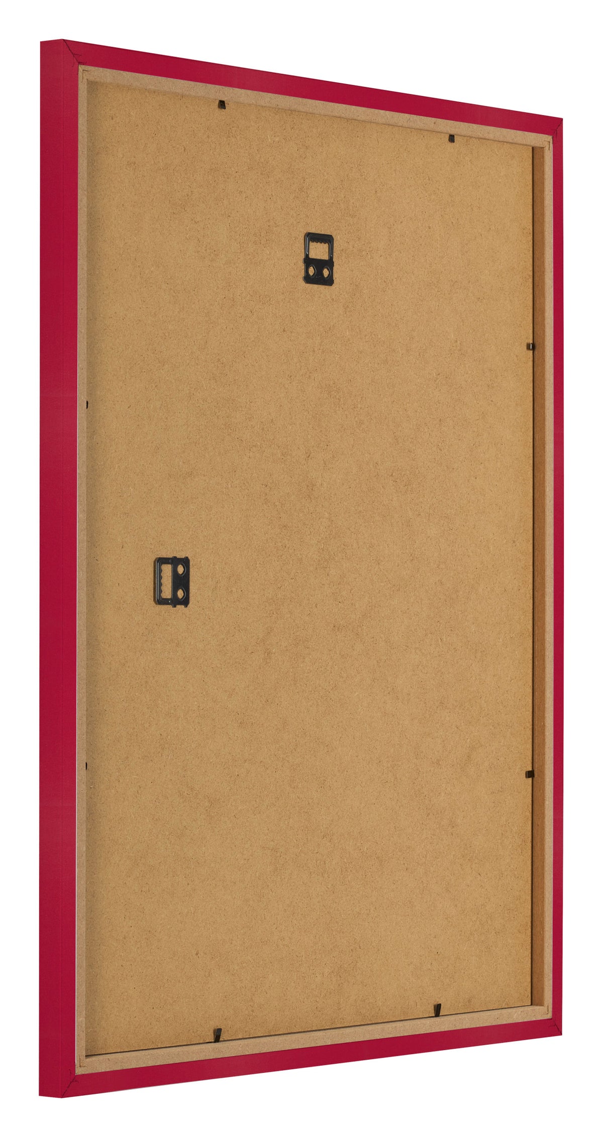 Photo Frame 25x30cm Red MDF Bologna Back Oblique | Yourdecoration.com