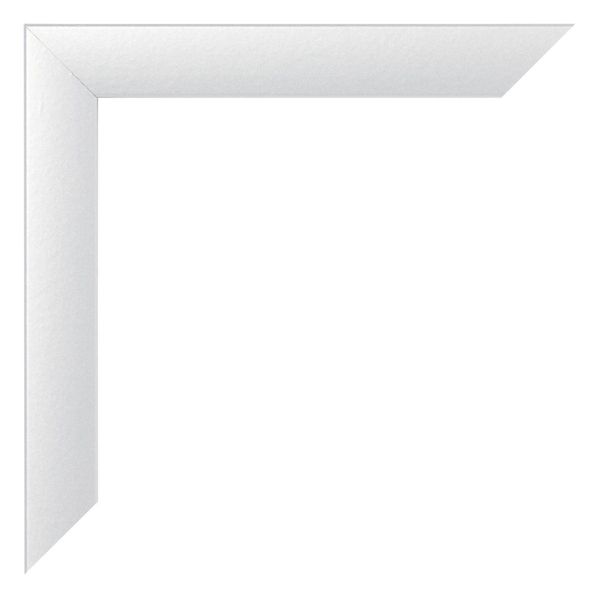 Photo Frame 25x30cm Silver Black Swept MDF Pisa Detail Corner | Yourdecoration.com