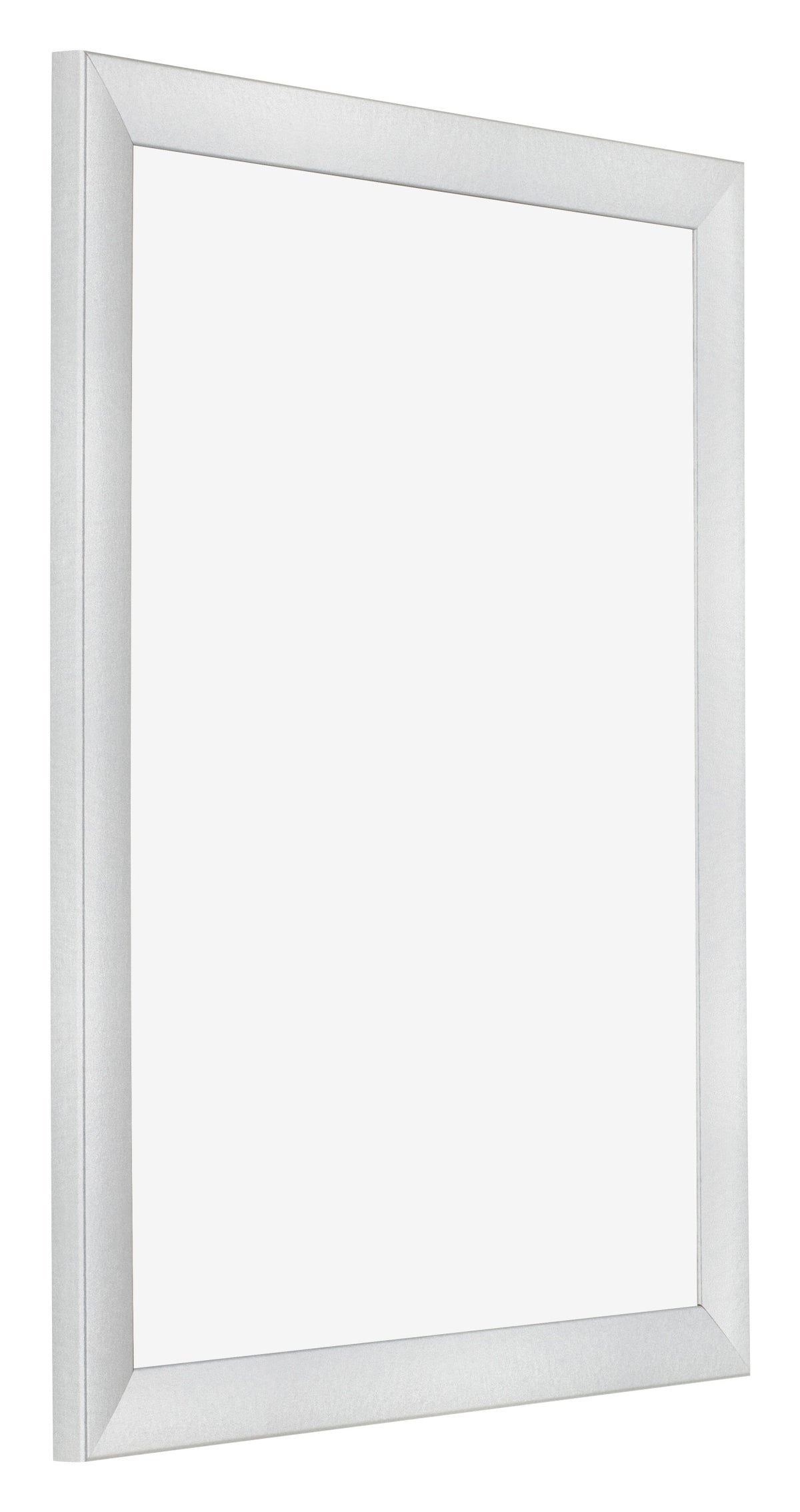 Photo Frame 25x30cm Silver Black Swept MDF Pisa Front Oblique | Yourdecoration.com
