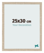 Photo Frame 25x30cm Sonoma Oak MDF Bologna Front Size | Yourdecoration.com
