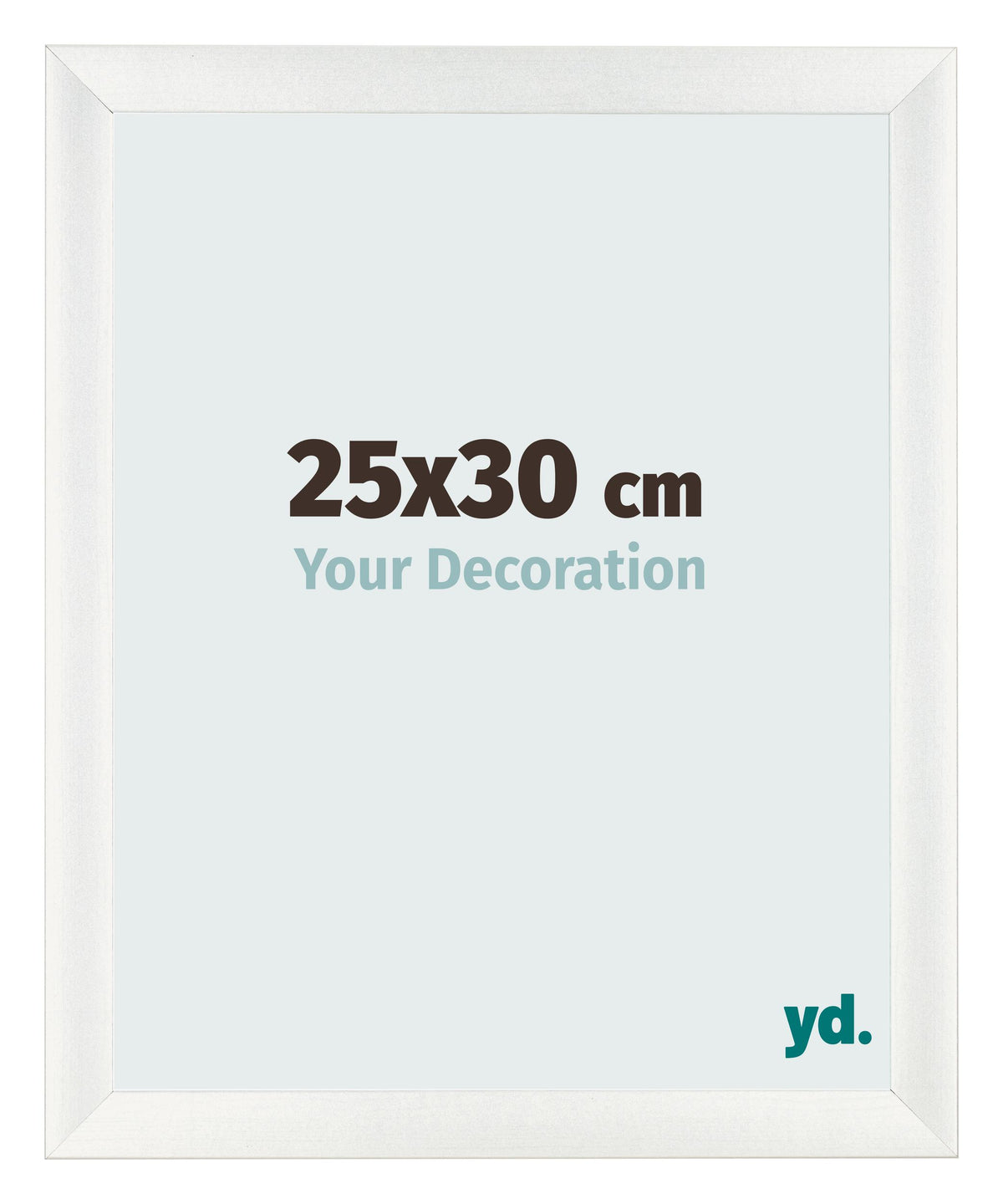 Photo Frame 25x30cm White Vintage MDF Pisa Front Sizev | Yourdecoration.com