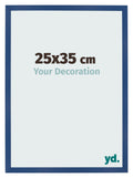 Photo Frame 25x35 cm Dark Blue MDF Bologna Front Size | Yourdecoration.com