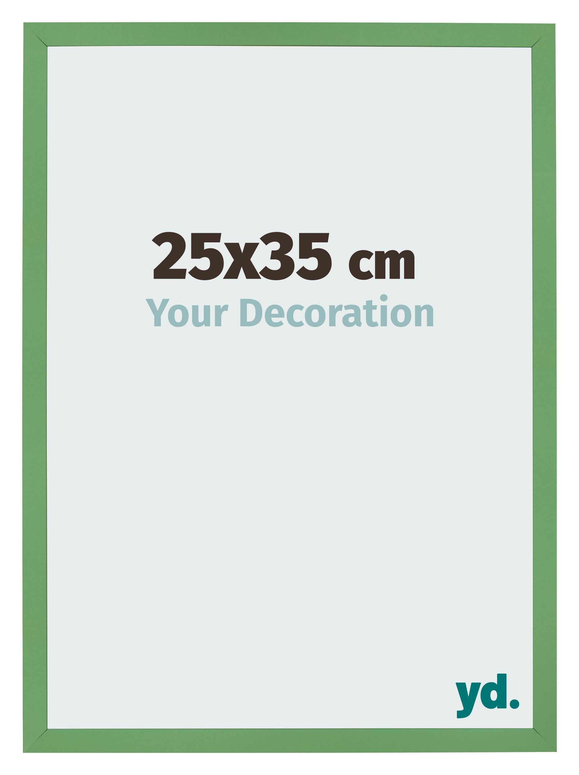 Photo Frame 25x35 cm Green MDF Bologna Front Size | Yourdecoration.com