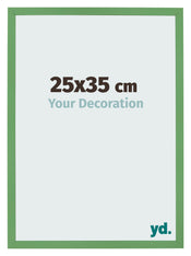 Photo Frame 25x35 cm Green MDF Bologna Front Size | Yourdecoration.com