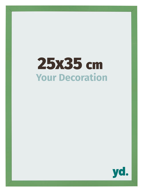 Photo Frame 25x35 cm Green MDF Bologna Front Size | Yourdecoration.com