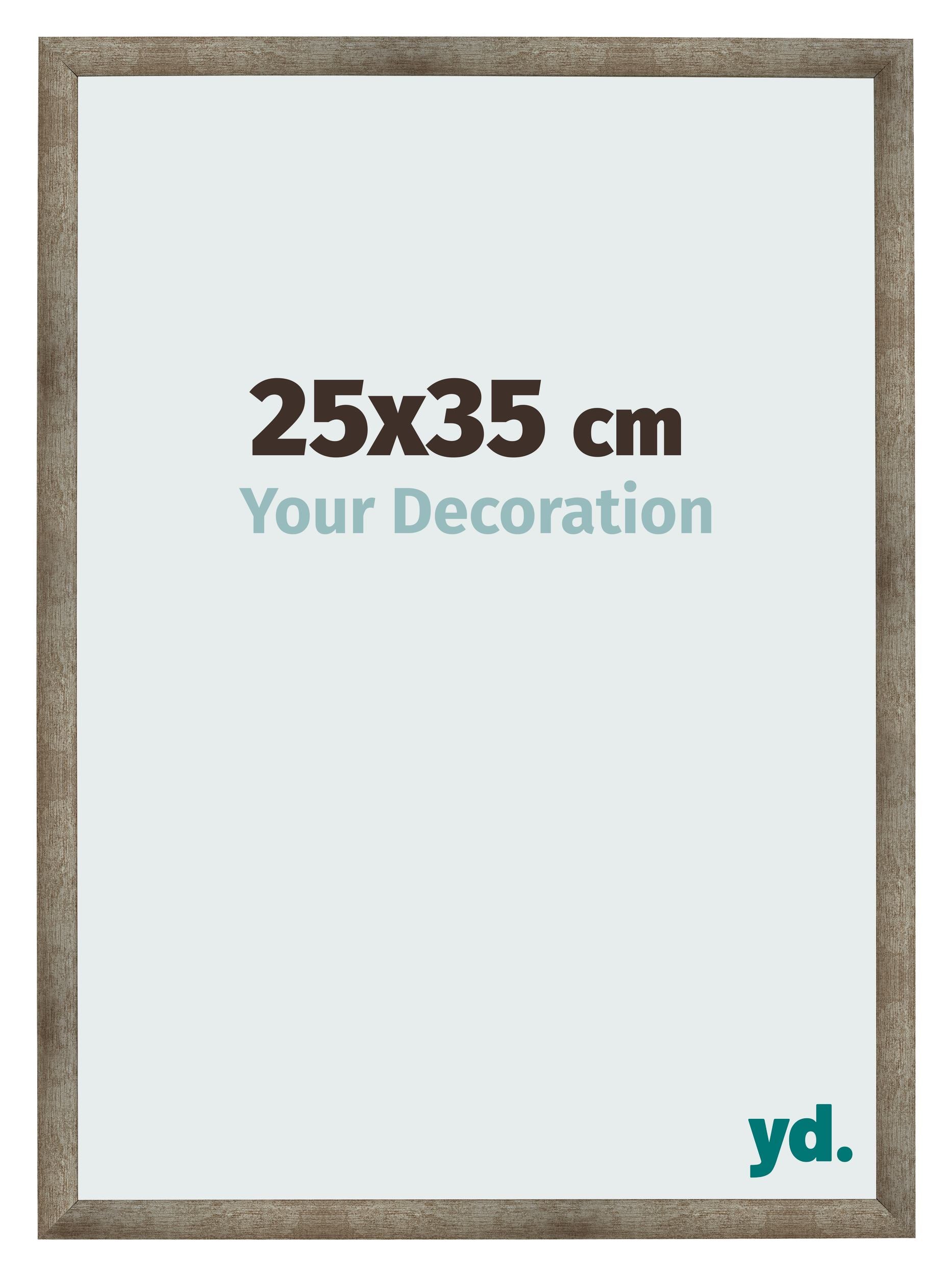 Photo Frame 25x35 cm Metal Vintage MDF Bologna Front Size | Yourdecoration.com
