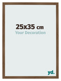 Photo Frame 25x35 cm Oak Rustic MDF Bologna Front Size | Yourdecoration.com