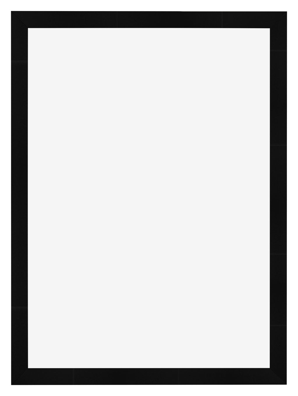 Photo Frame 25x35cm Black Silver Polished MDF Pisa Front | Yourdecoration.com
