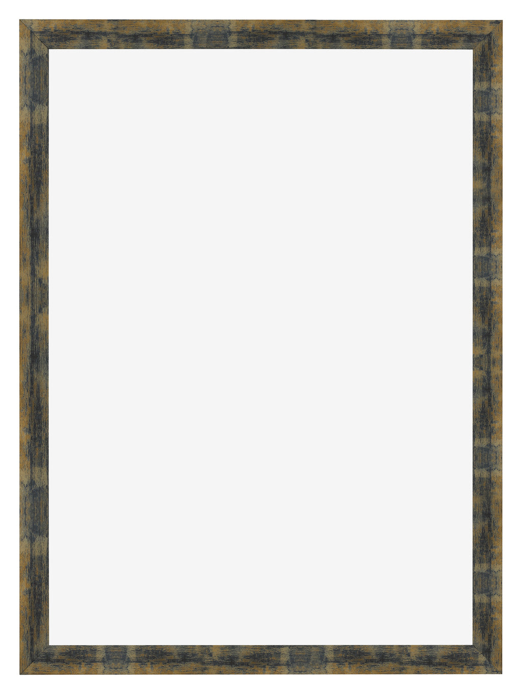 Photo Frame 25x35cm Blue Gold Melange MDF Pisa Front | Yourdecoration.com