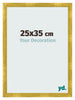 Photo Frame 25x35cm Gold Vintage MDF Pisa Front Size | Yourdecoration.com
