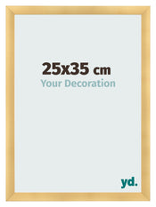 Photo Frame 25x35cm Gold Vintage MDF Pisa Front Size | Yourdecoration.com