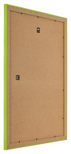 Photo Frame 25x35cm Green MDF Pisa Back Oblique | Yourdecoration.com