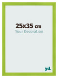 Photo Frame 25x35cm Green MDF Pisa Front Size | Yourdecoration.com