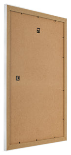 Photo Frame 25x35cm Silver Black Swept MDF Pisa Back Oblique | Yourdecoration.com
