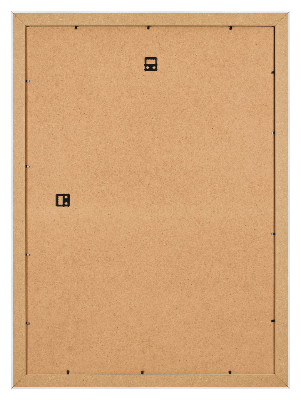 Photo Frame 25x35cm Silver Black Swept MDF Pisa Back | Yourdecoration.com