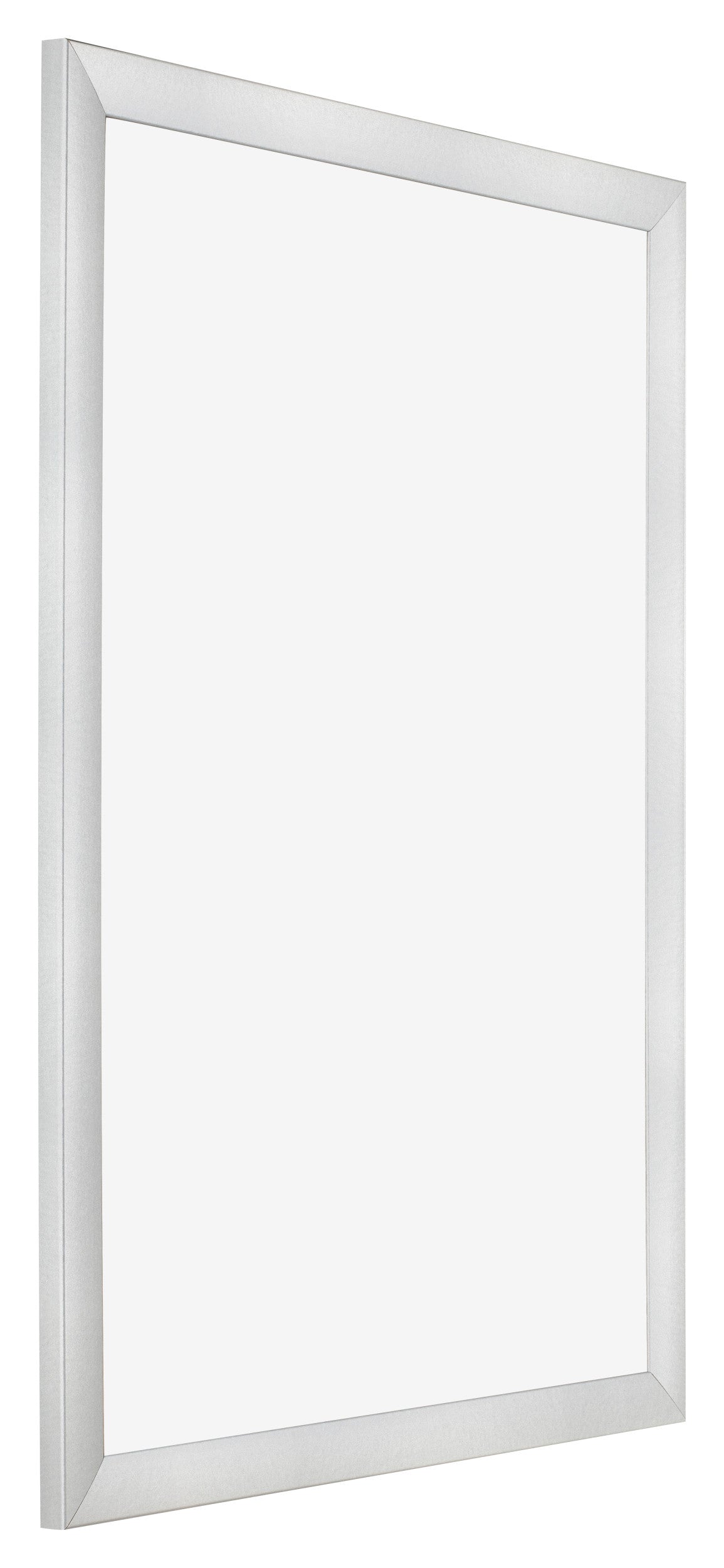 Photo Frame 25x35cm Silver Black Swept MDF Pisa Front Oblique | Yourdecoration.com