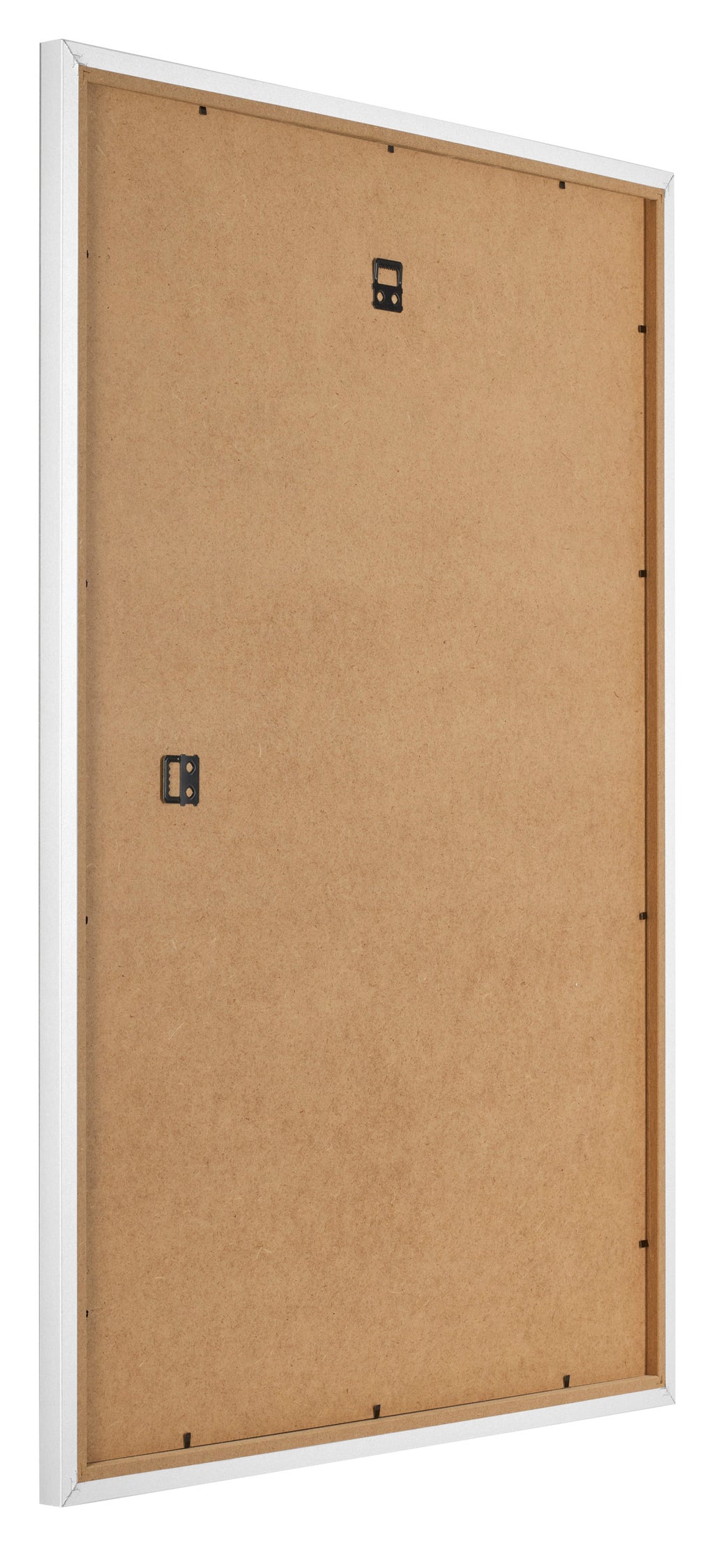 Photo Frame 25x35cm White Matte MDF Bologna Back Oblique | Yourdecoration.com