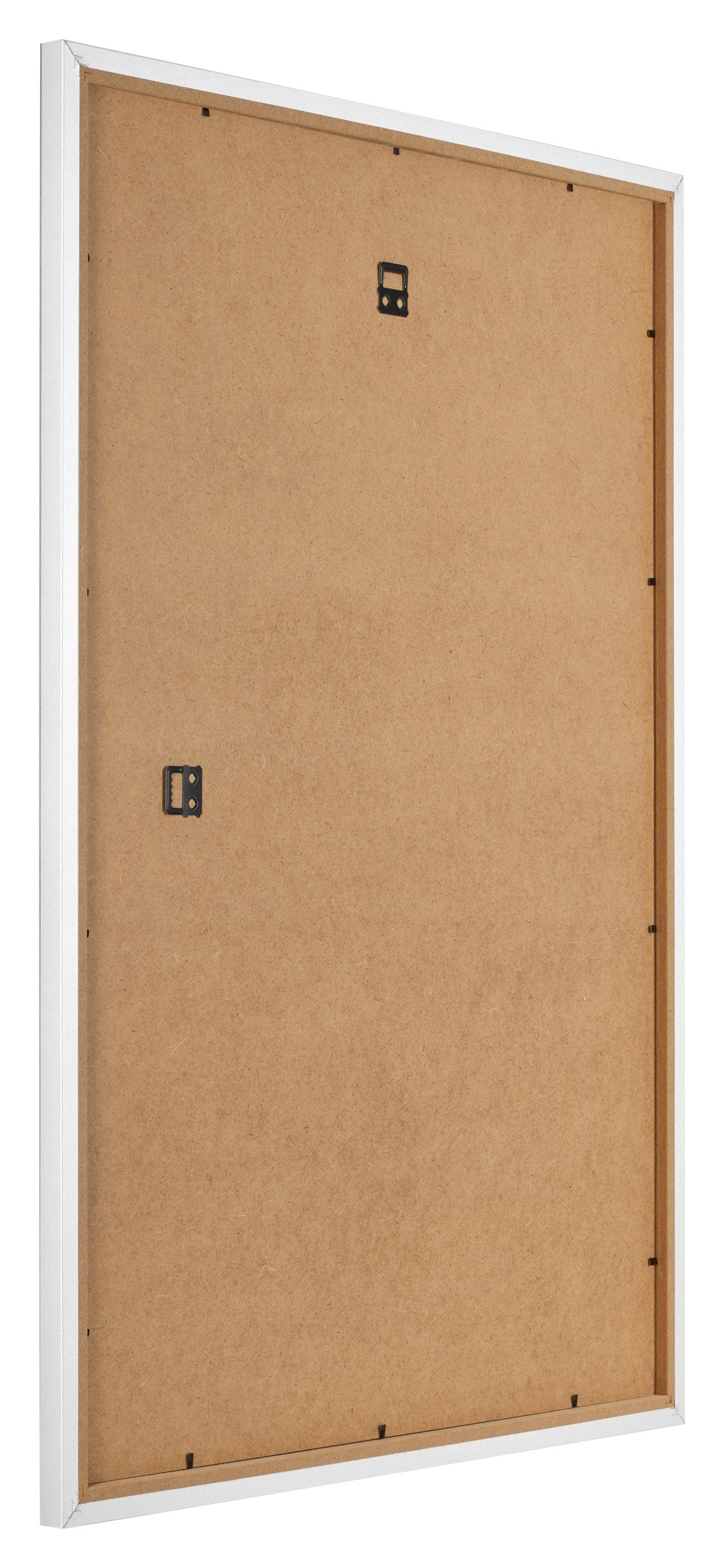 Photo Frame 25x35cm White Matte MDF Bologna Back Oblique | Yourdecoration.com