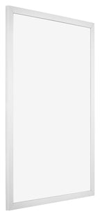 Photo Frame 25x35cm White Matte MDF Bologna Front Oblique | Yourdecoration.com